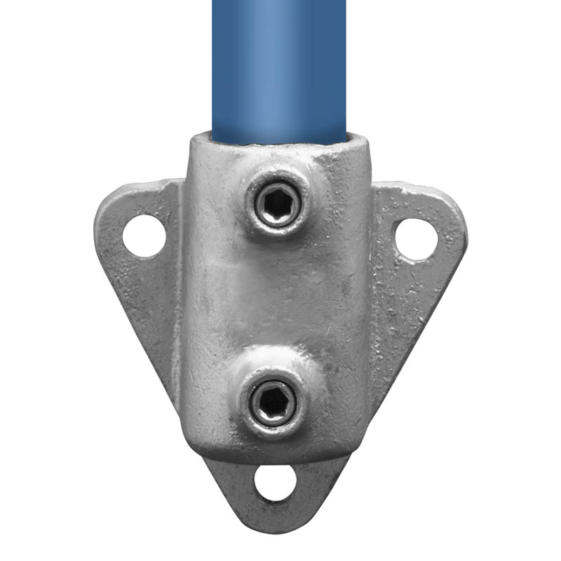 Soporte de pared, brida triangular 33,7 mm (1")