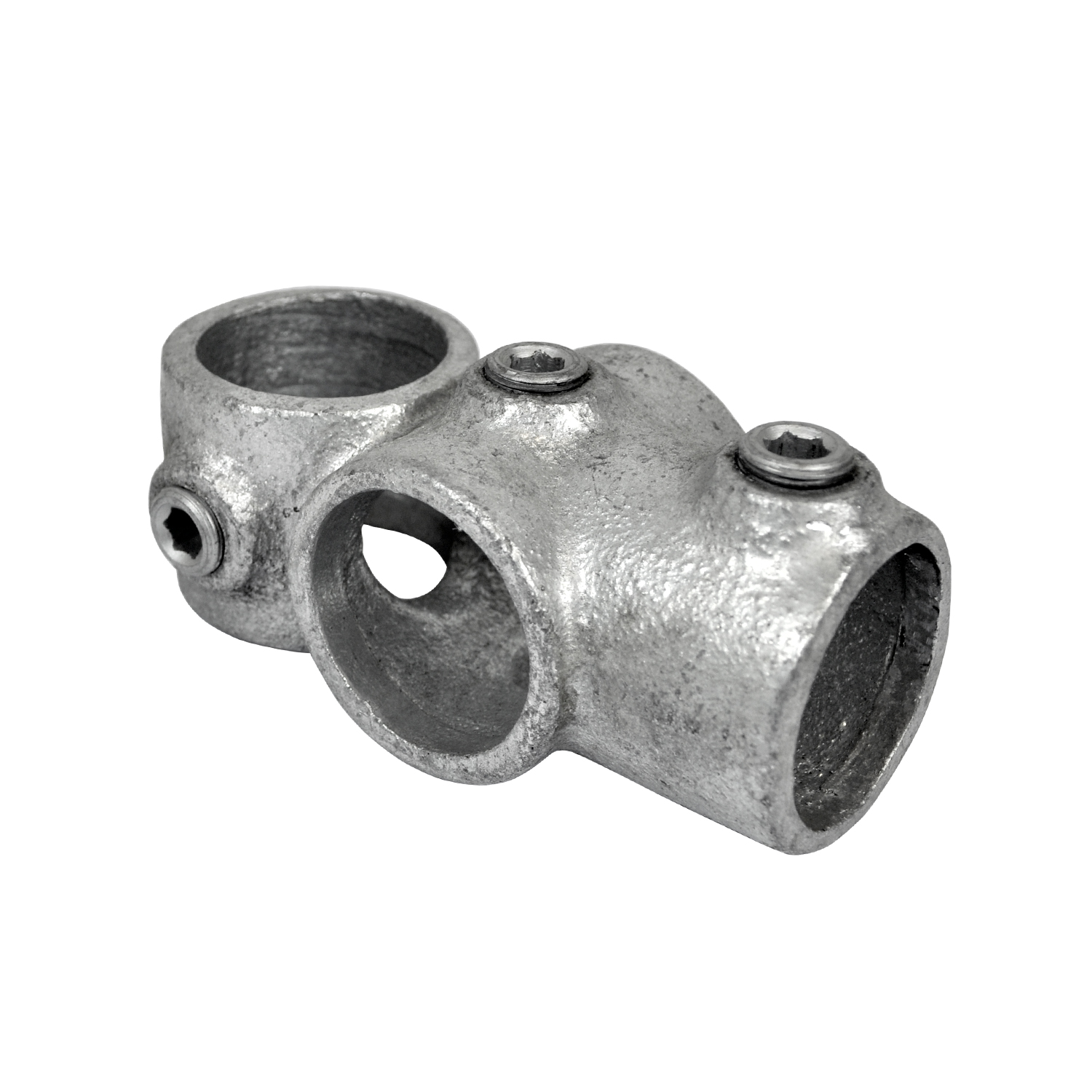 Pieza en T en cruz, combinada, 60 mm, 2".