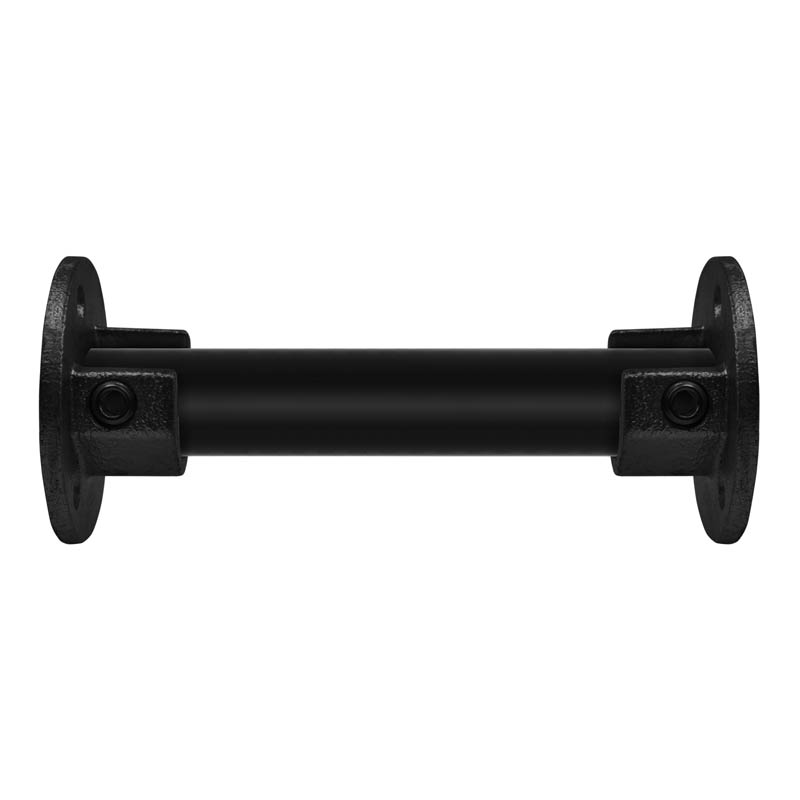 Placa base, redonda, negra (SET) 26,9 mm (¾")