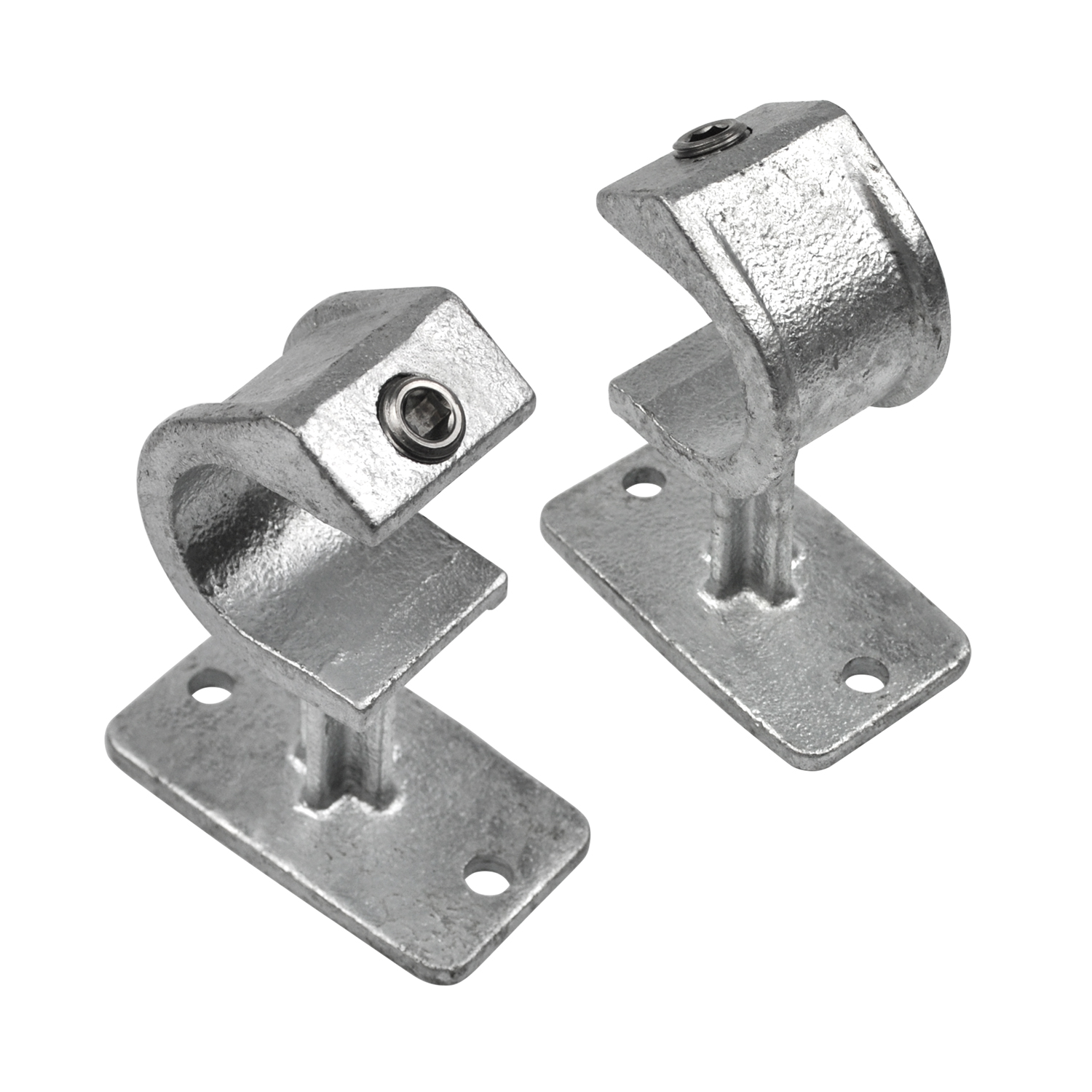 Soporte de pasamanos, abierto 48,3 mm (1½")