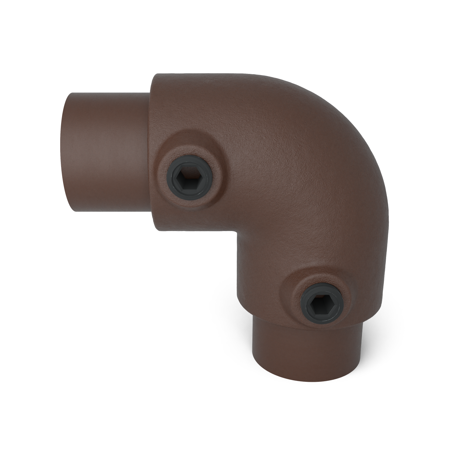 125-A Codo 90° - 26,9 mm marrón