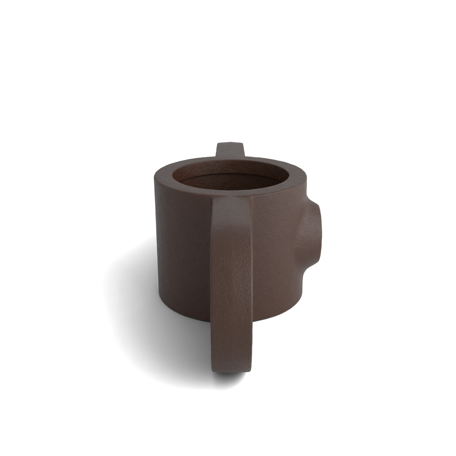 167MB Bisagra ojo. doble - 33,7 mm marrón