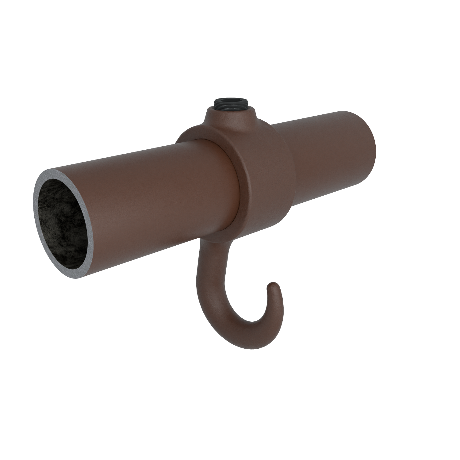 182T-B Varilla de ajuste m gancho - 33,7 mm marrón