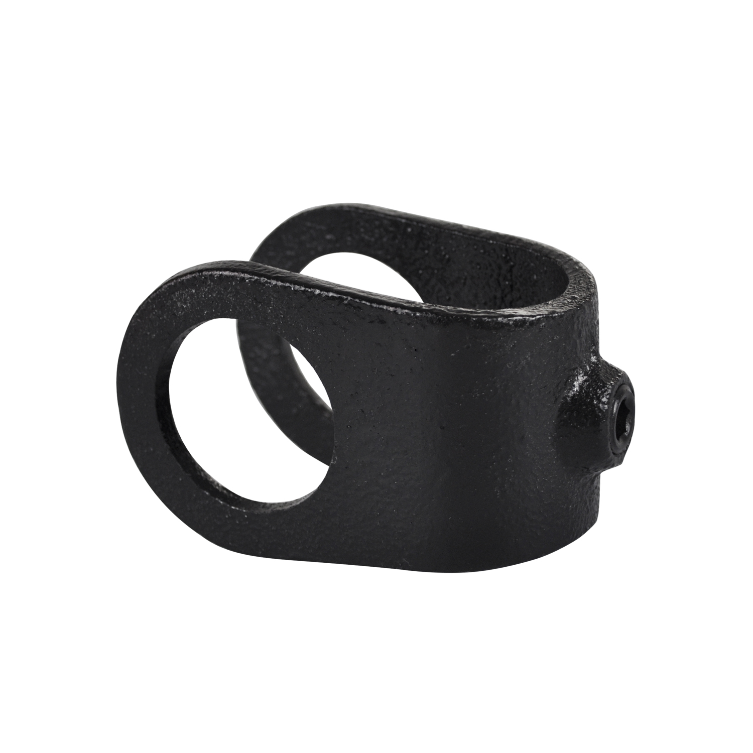 Pieza en cruz, abierta, negra 26,9 mm (¾")