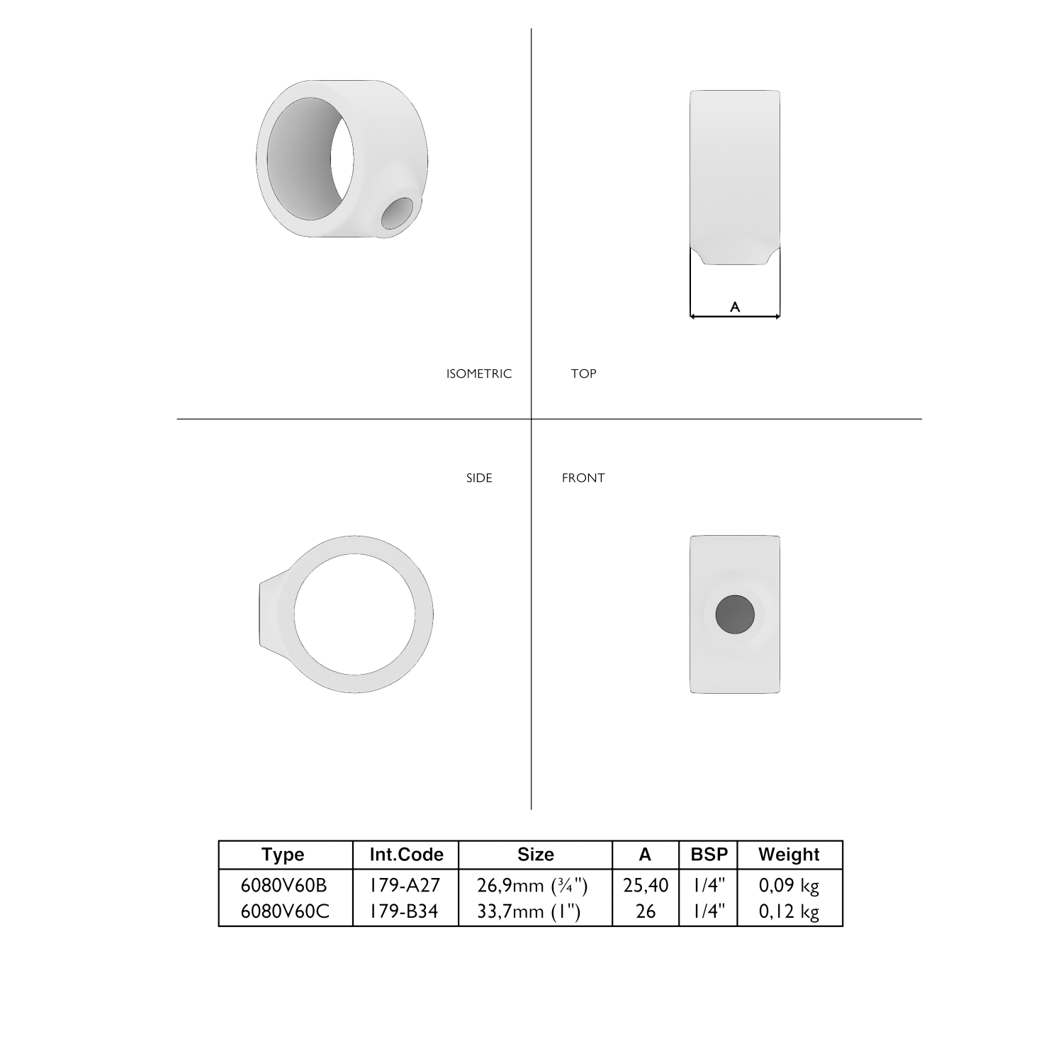 179-A Stellr Sich.rng - 26,9 mm marrón