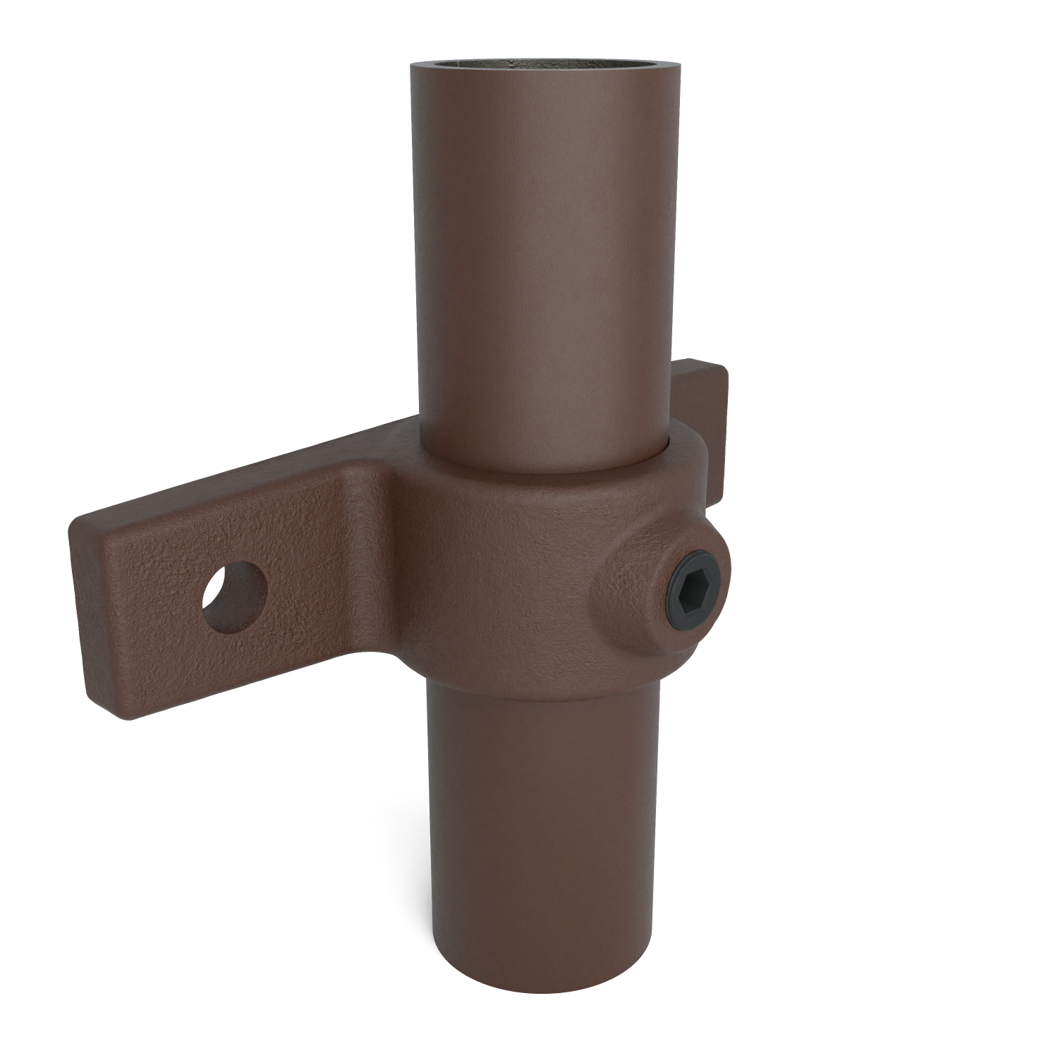 198-A ojal parte doble las. - 26,9 mm marrón