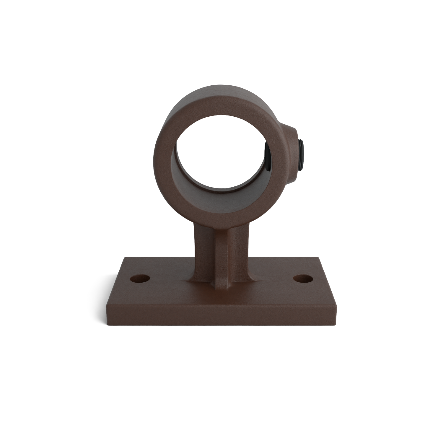 143W-B Tope de pasamanos. - 33,7 mm marrón